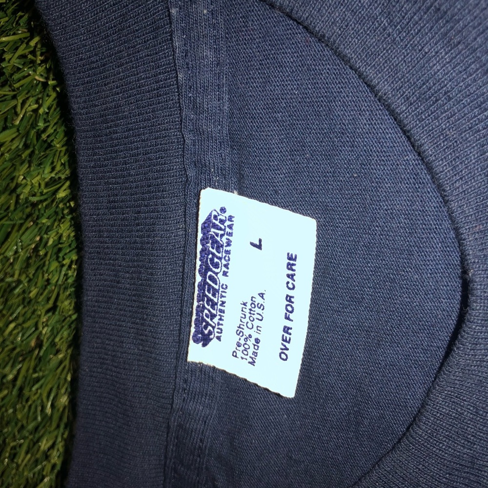 Navy Blue Racing shirt - Picture 3 of 3